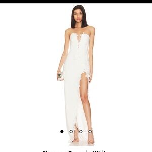 Sau Lee Florence white dress